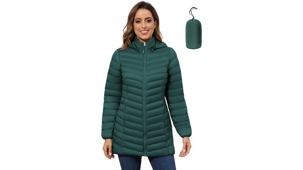 women s packable puffer jacket
