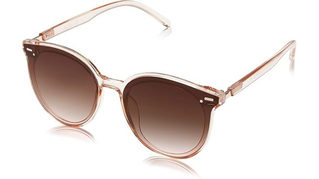 women s retro round sunglasses