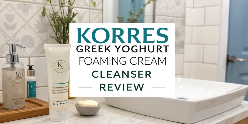 Korres Greek Yoghurt Foaming Cream Cleanser Review 2026 2 Korres Greek Yoghurt Foaming Cream Cleanser Review 2026
